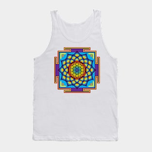 Flower of Life Mandala Tank Top